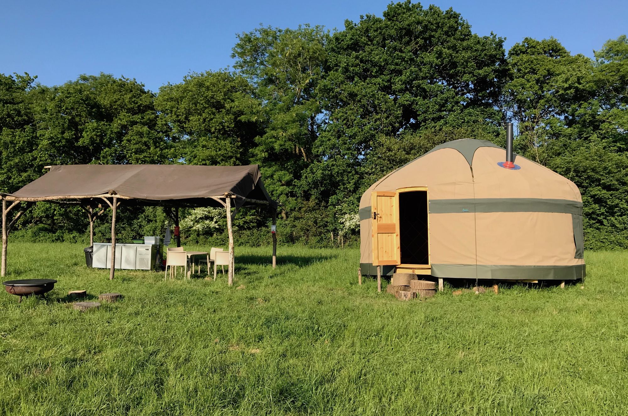 Glamping in Sevenoaks holidays at Glampingly