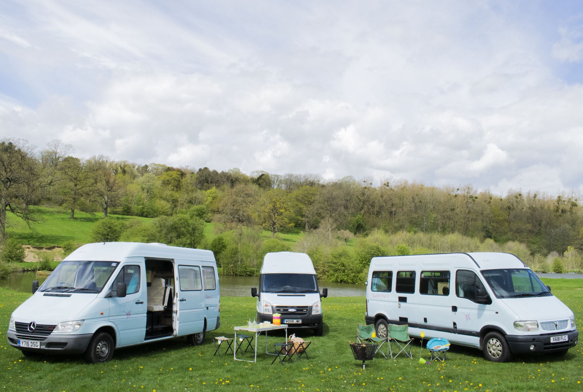 Campervans in England holidays at I Love This Campsite