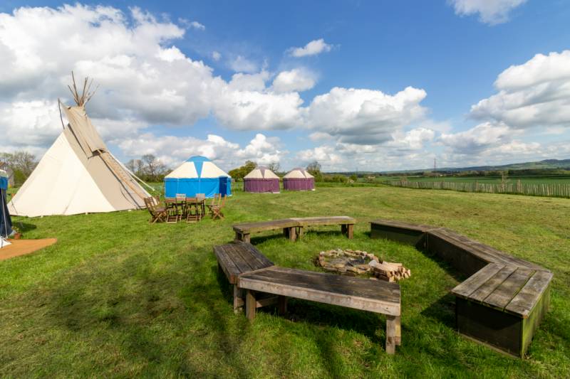Pilton Yurt Camps Pilton Yurt Camps, Keinton Farm, East Town Lane, Pilton, Somerset BA4 4NX