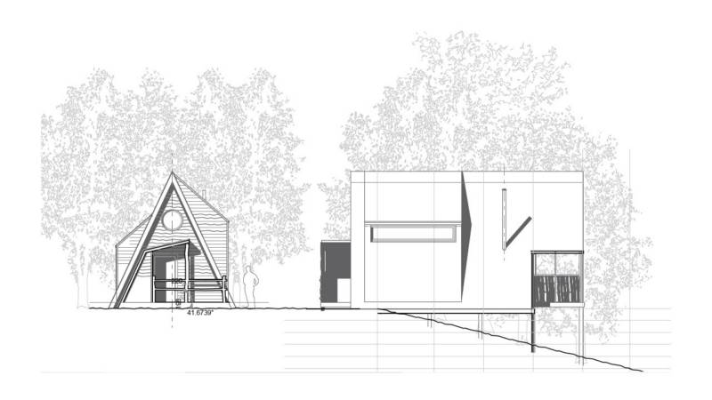 'Flint' the woodland den