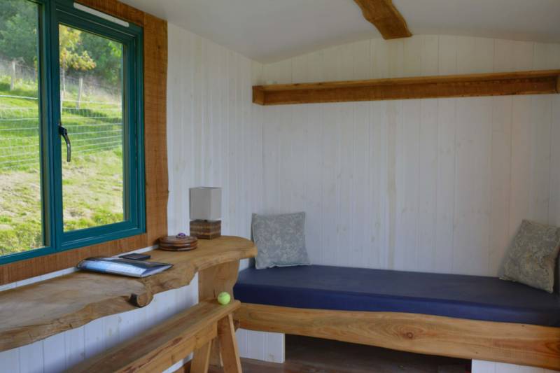 Shepherd's Hut, sleeps 3.