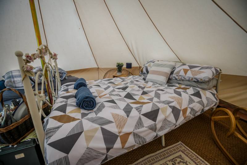 Bell Tent - Firepit circle