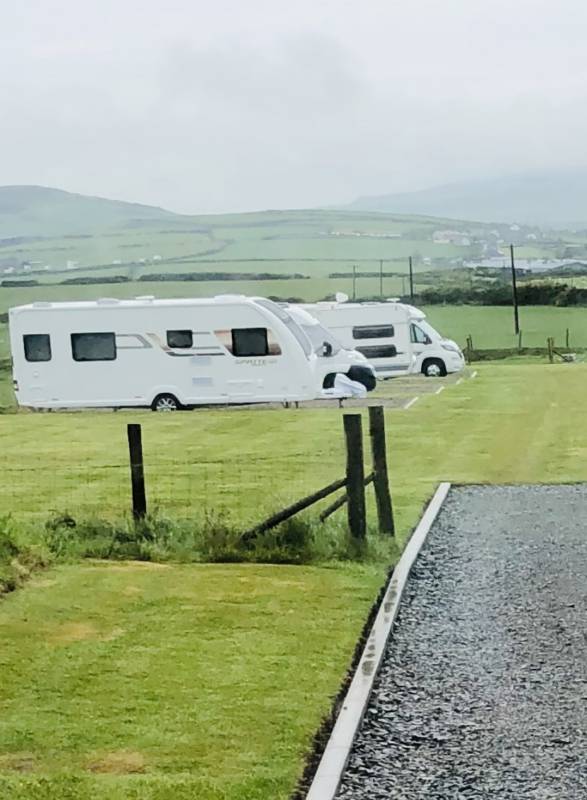 Fully serviced hard-standing pitch.