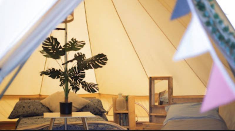 Group of 6 Bell Tents