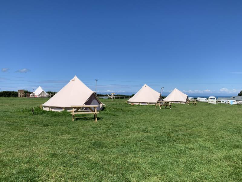 Pre-pitched Bell Tent No.3