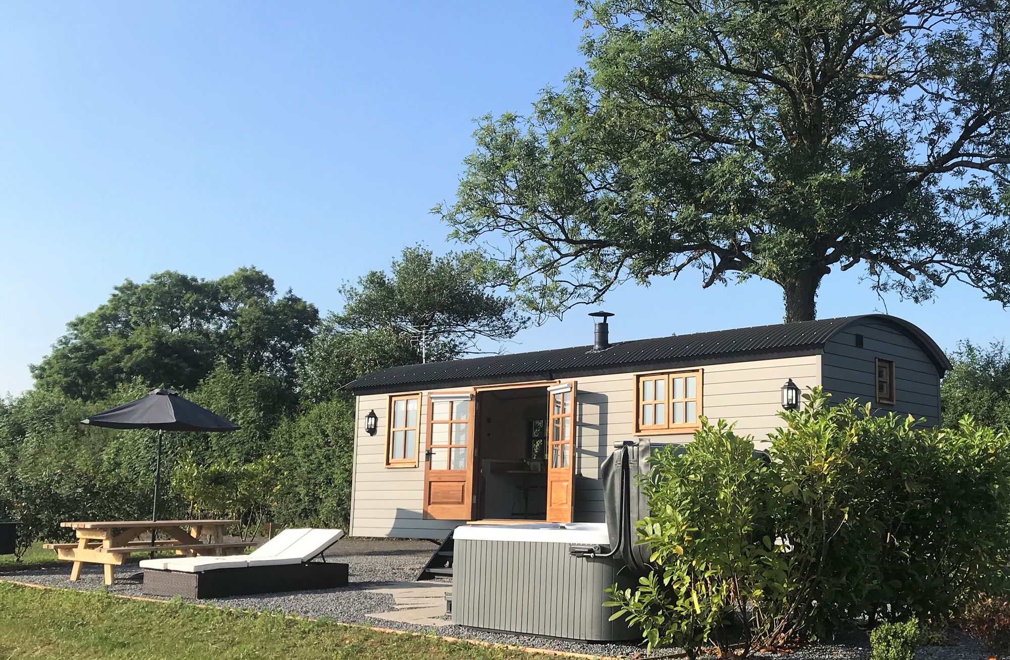 Glamping in Cullompton holidays at Cool Camping