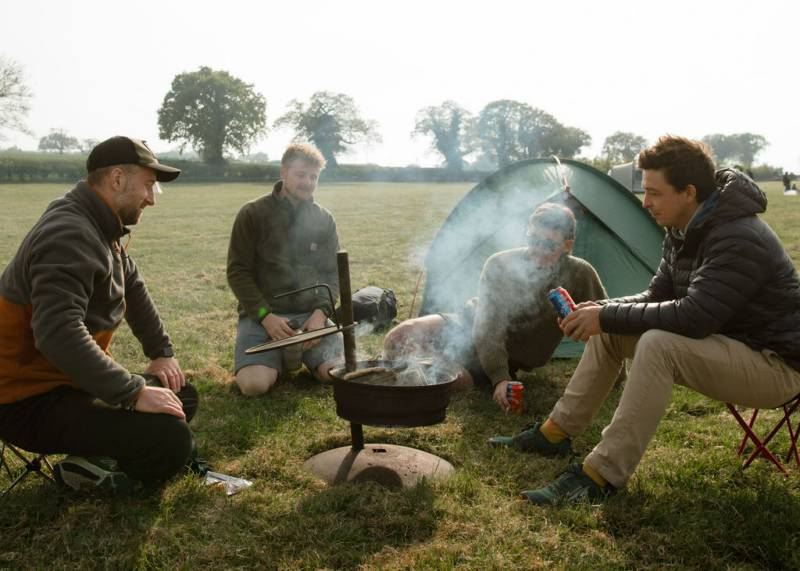 Tent camping for up to 5 people