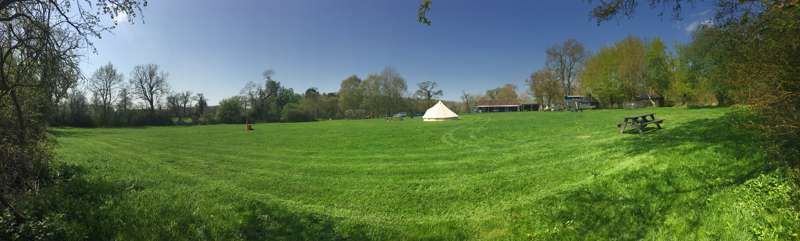 Grass Pitch for a Campervan/Tent