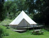 STAR Bell Tent 6m double bed grassland