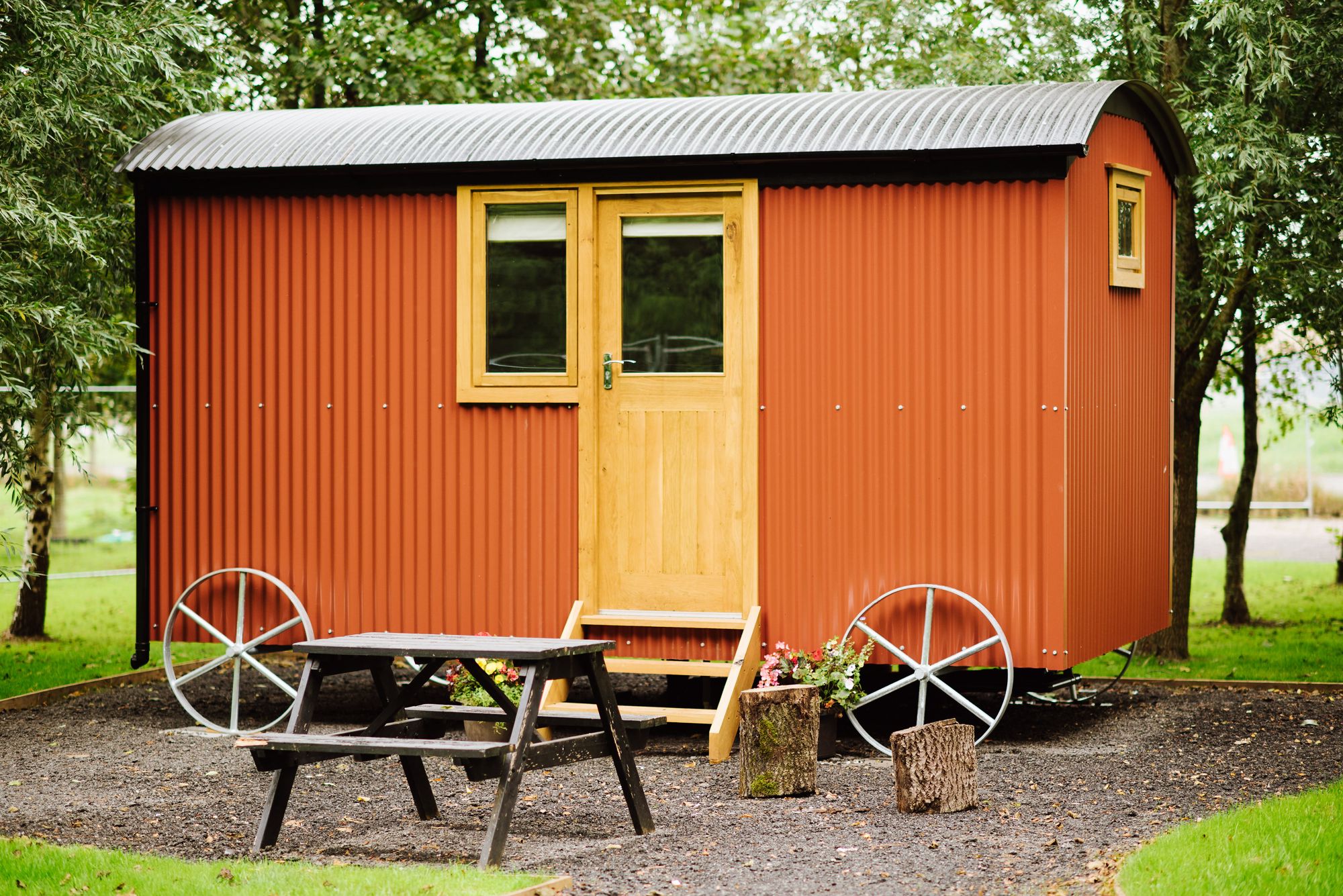 Shepherd's Hut 17 at Samlesbury Hall
