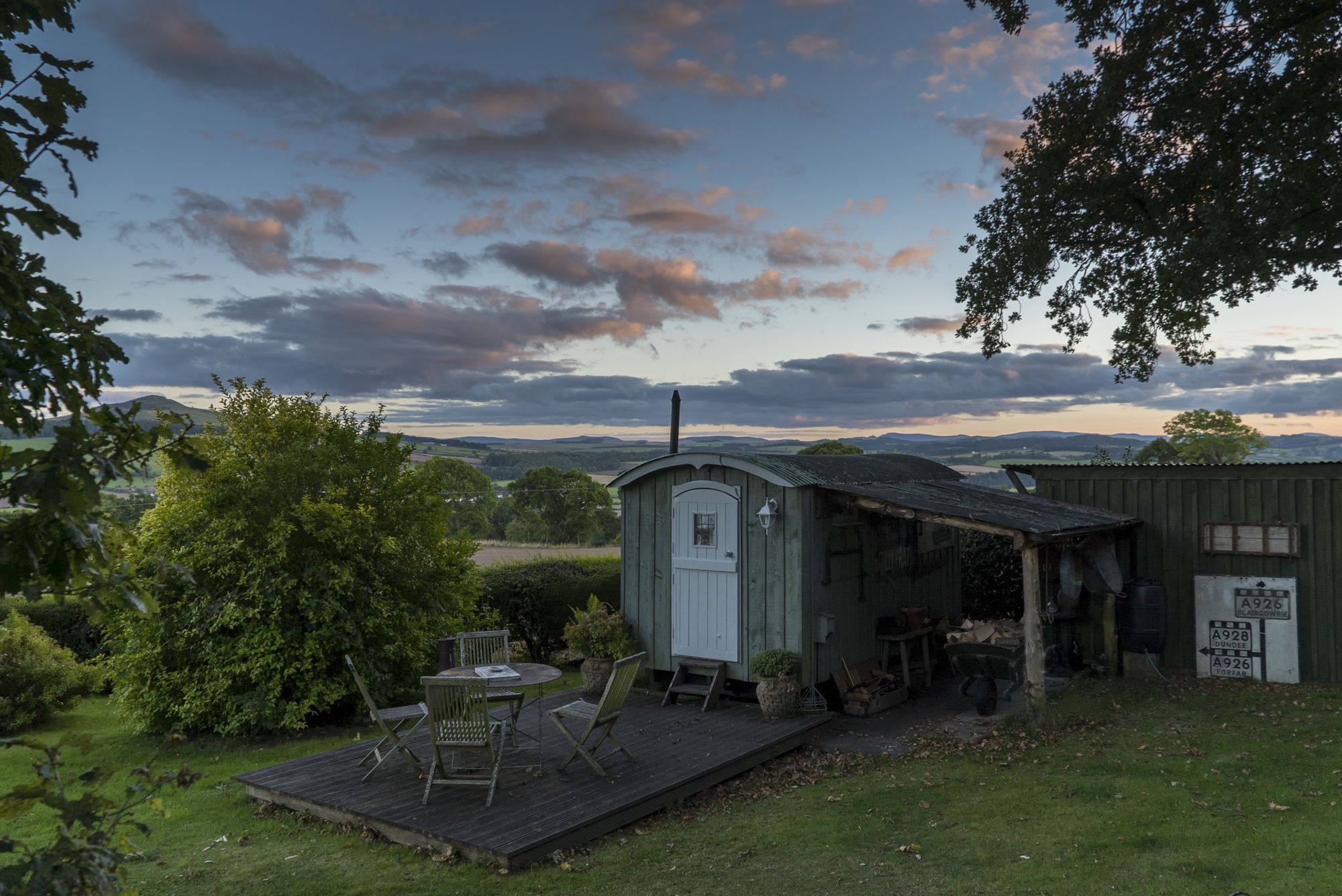 Rubersview Shepherds Huts, Scottish Borders