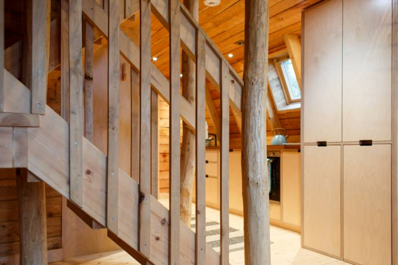 'Flint' the woodland den