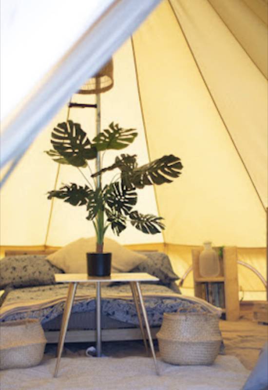 Group of 6 Bell Tents