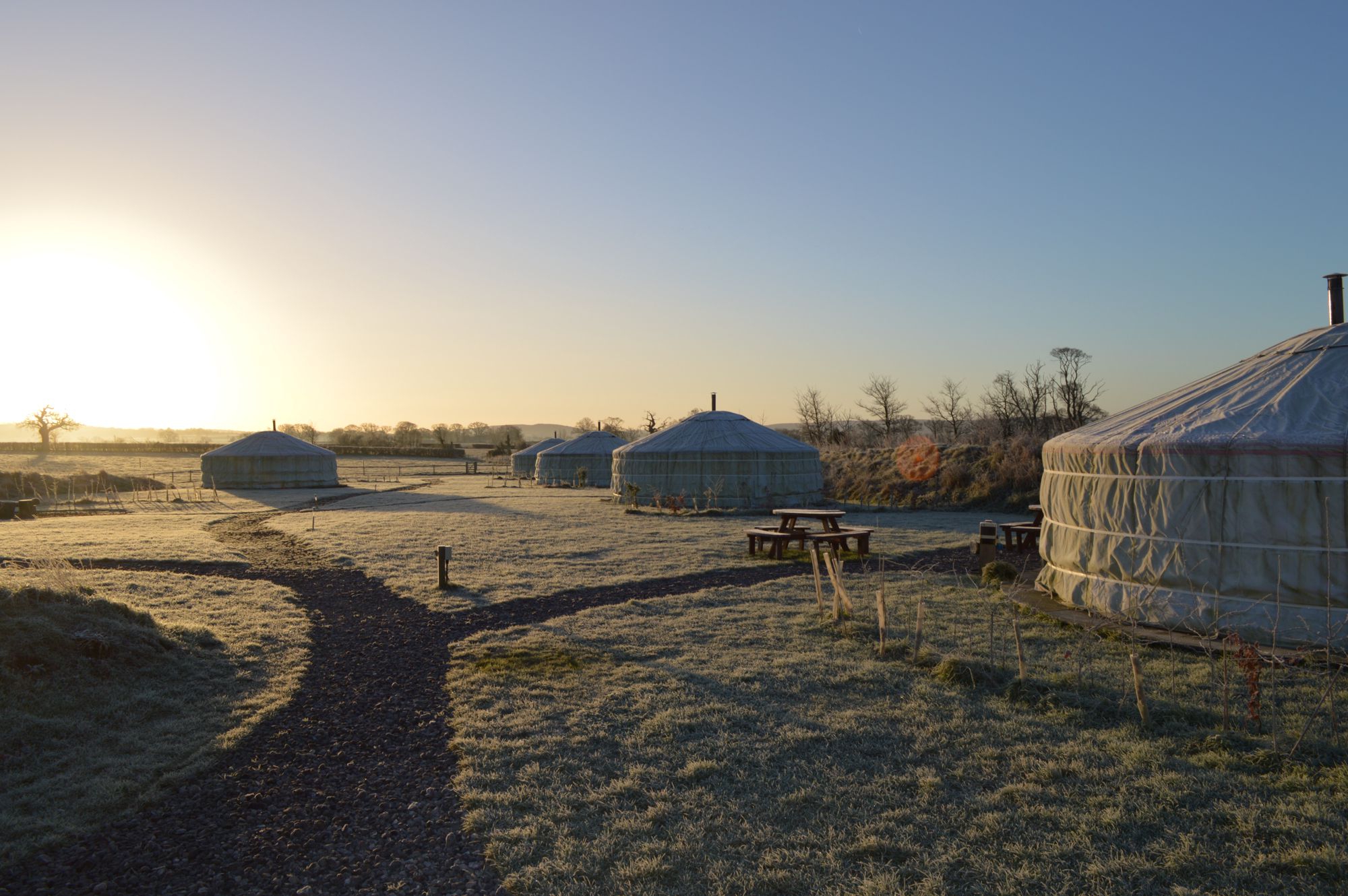 Glamping in Dorset holidays at Glampingly