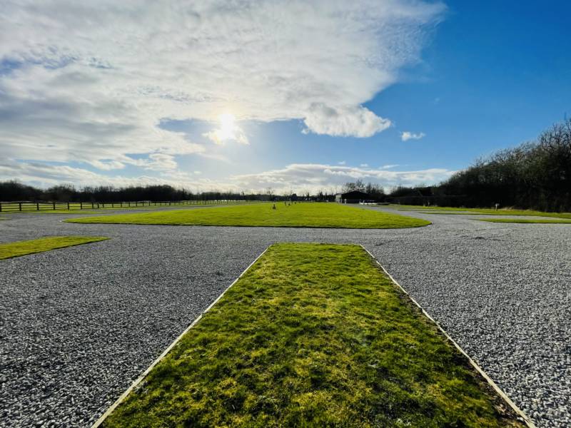 Pitch 1 Hard-standing Pitch with EHU