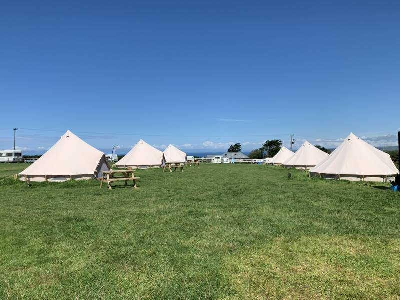 Pre-pitched Bell Tent No.4