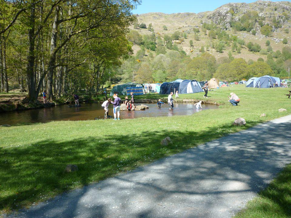 What Does And Electric And Water Hookup Look Like At Camp Site