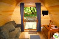 Cosy pods that offers hassle-free glamping in the most serene of surroundings