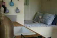 Shepherds Hut with hot tub