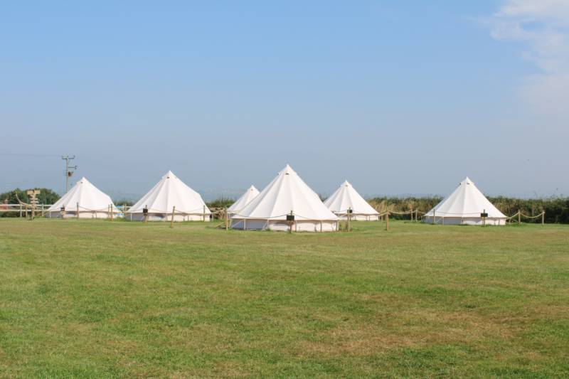 Pre-pitched Bell Tent No.2