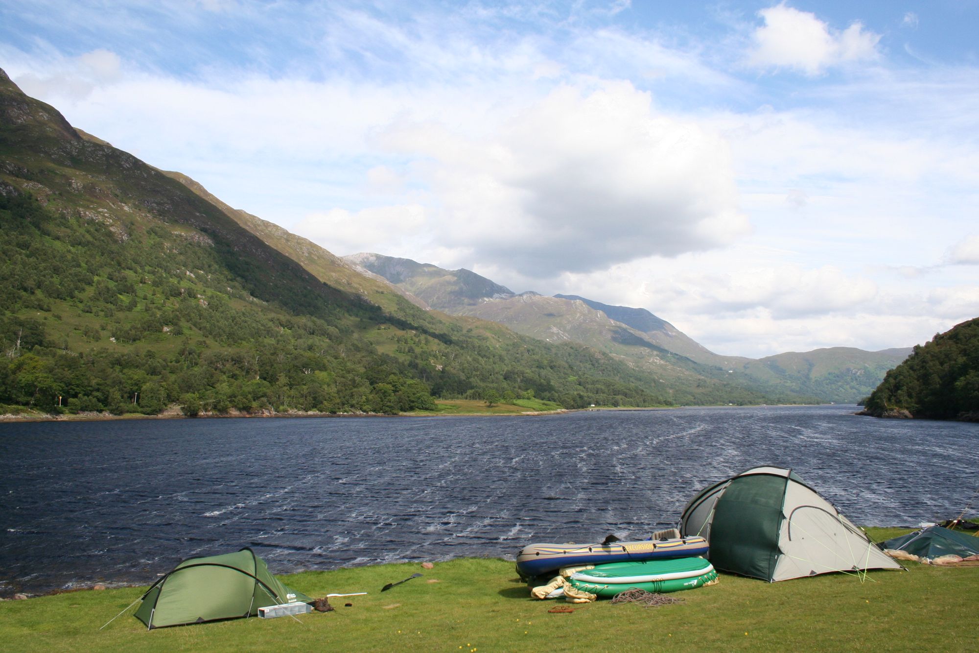 Campsites in Argyll & Bute holidays at Cool Places