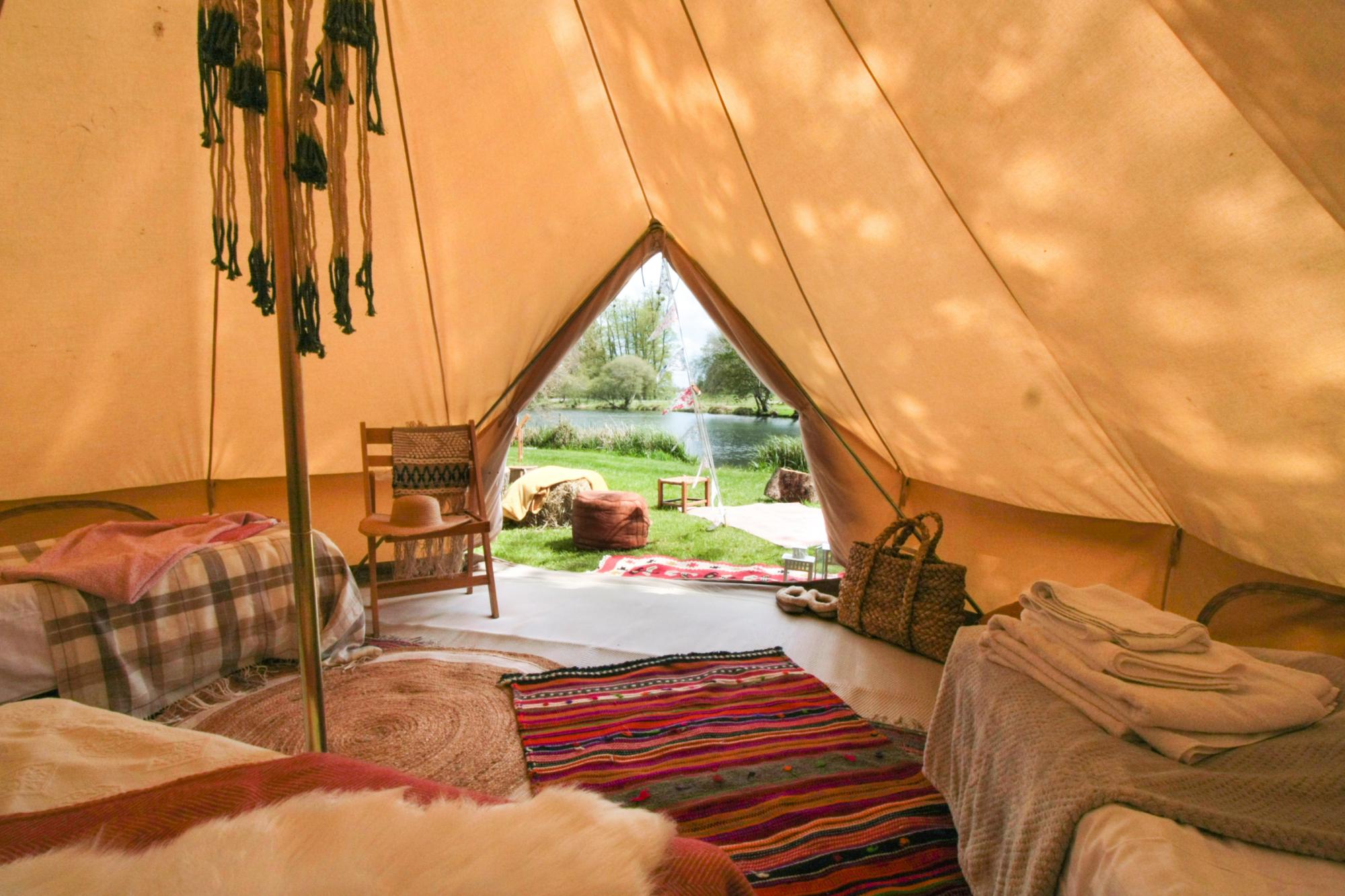 Glamping in Winchester – Cool Camping