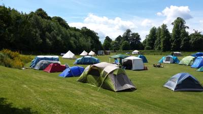 Upper Meadow TENT pitch (vehicle free field)
