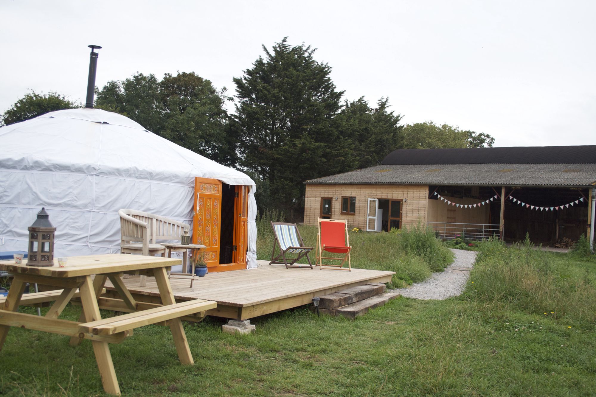 Glamping in the Quantock Hills Area of Outstanding Natural Beauty