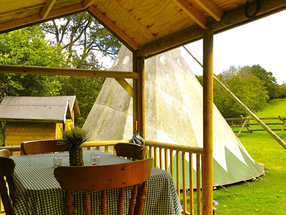 Campsites in Crickhowell holidays at Cool Places