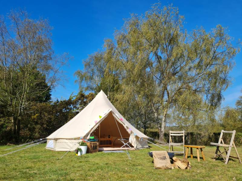 Bell Tent sleeps 5