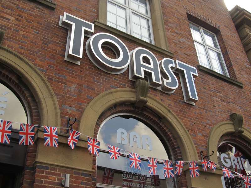 Toast, Blackpool Cool Places
