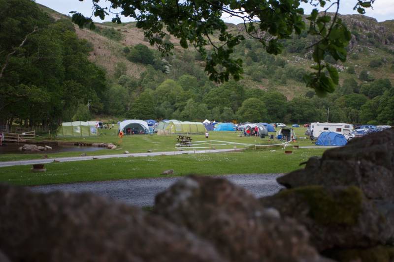 Small Tent Grass Pitch (no electric hook-up)