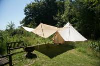Very private Bell Tent hidden away in one of the Sussex High Weald's loveliest rural retreats.