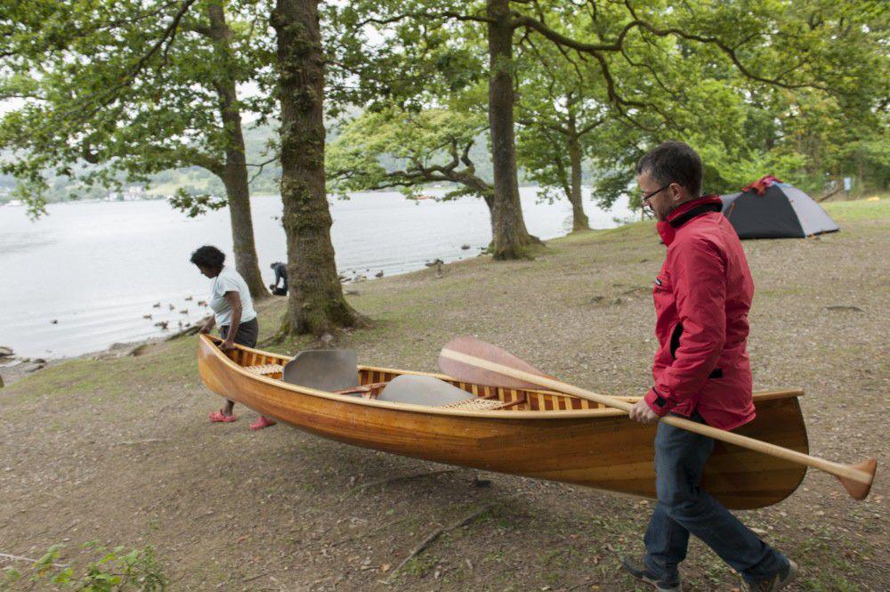 canoe camping trips uk