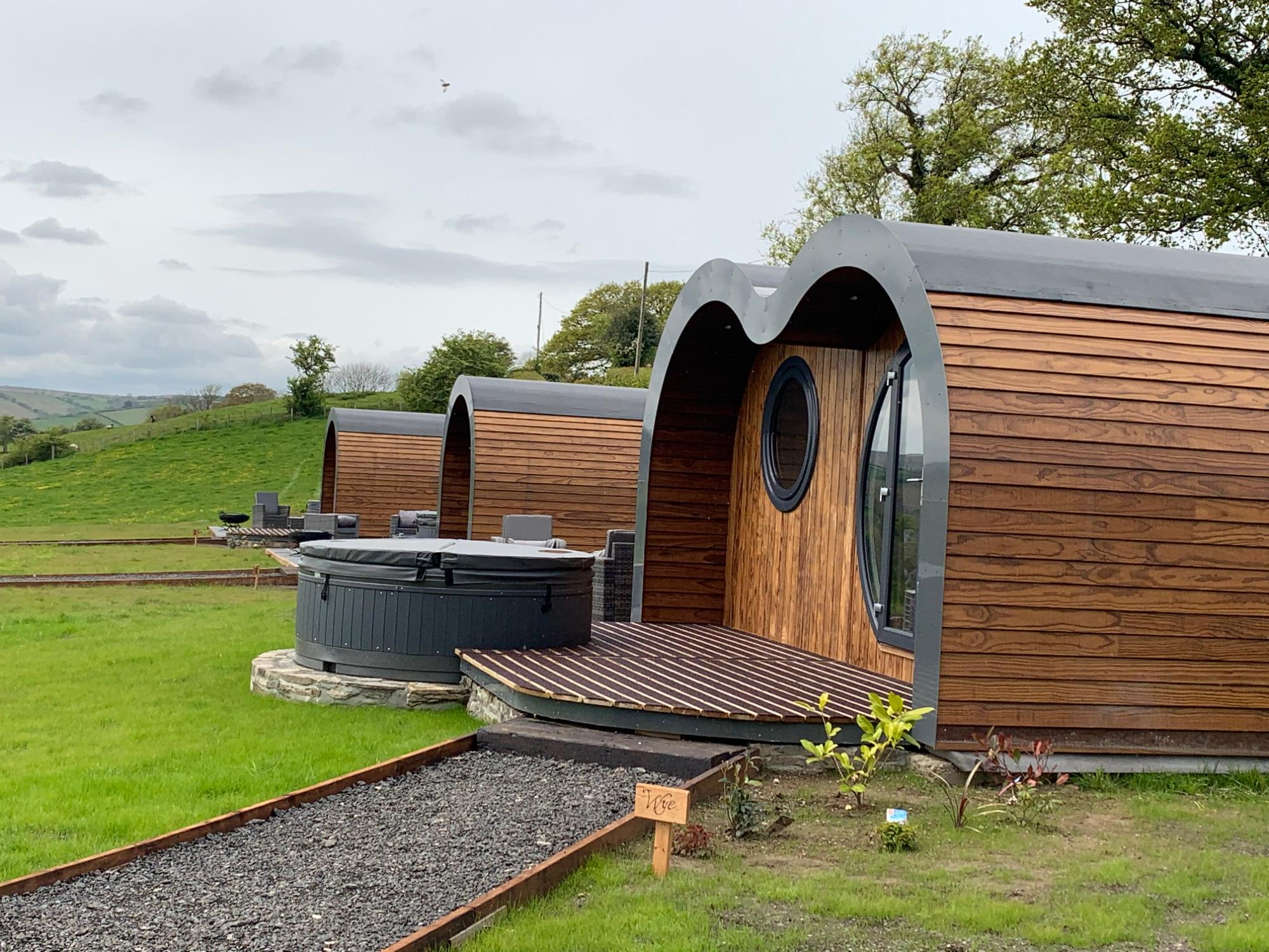 Great House Farm Luxury Pods, Builth Wells