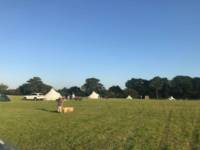 Pre-pitched Bell Tent