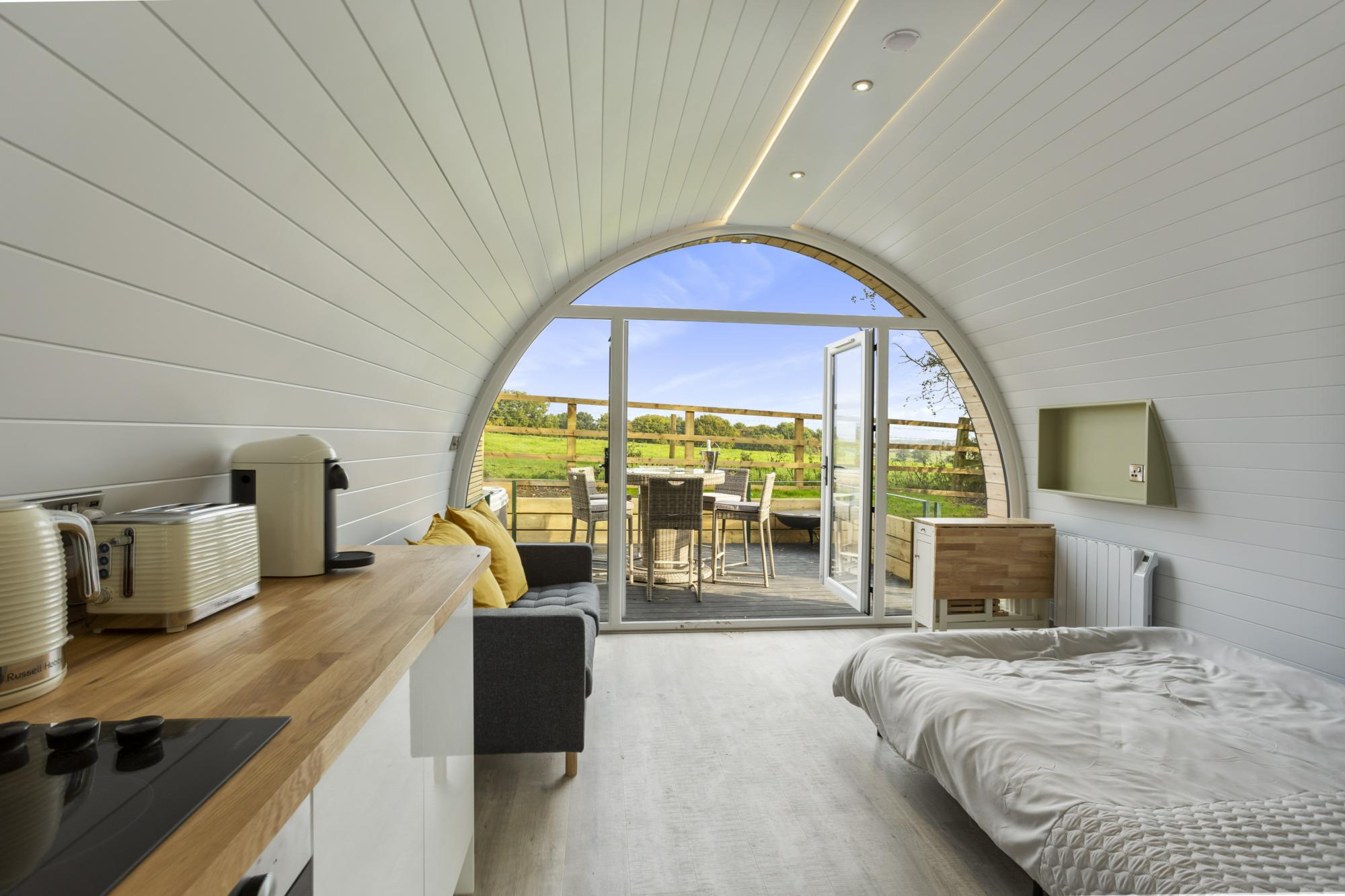 Glamping in England holidays at Cool Places