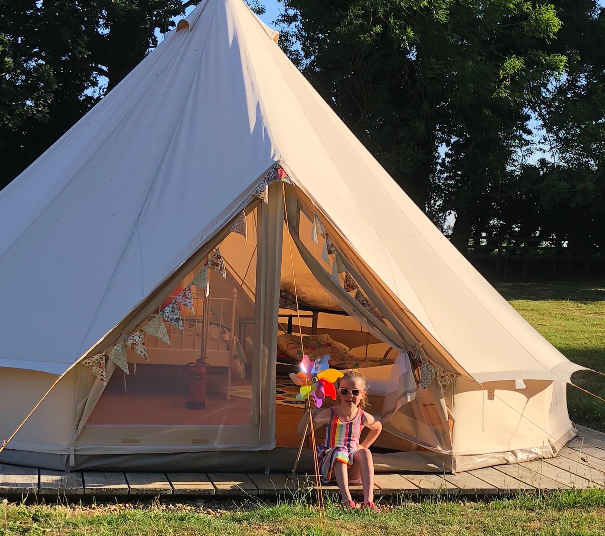 Glamping in North Walsham holidays at I Love This Campsite