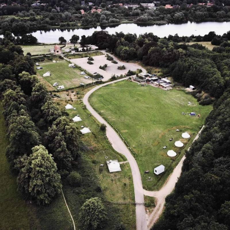 Lower Meadow camping pitch (1 tent or 1 van)