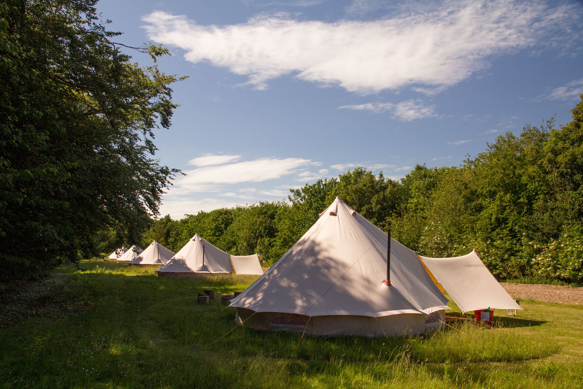 Glamping in Blakeney holidays at Glampingly