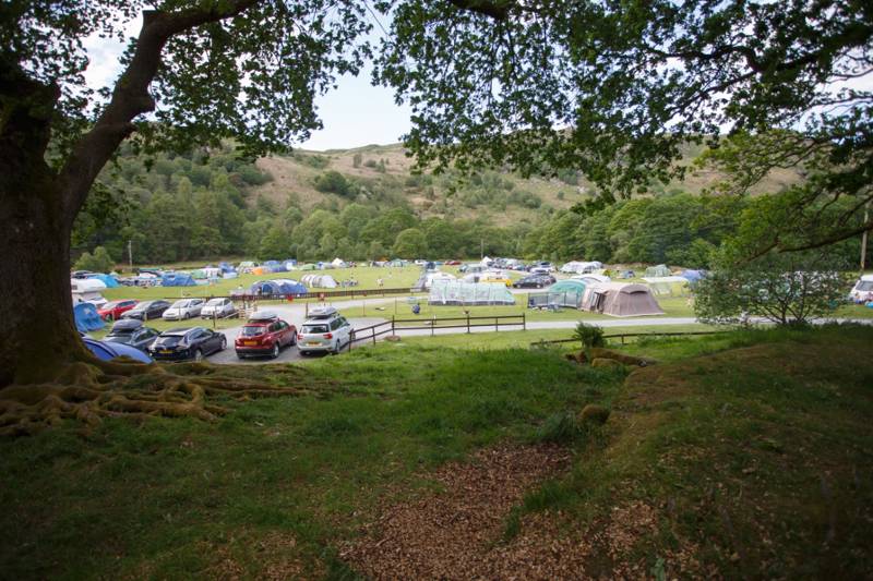 Hardstanding Motorhome pitch – EHU