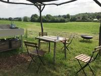 Oak Yurt - 18ft with outdoor kitchen