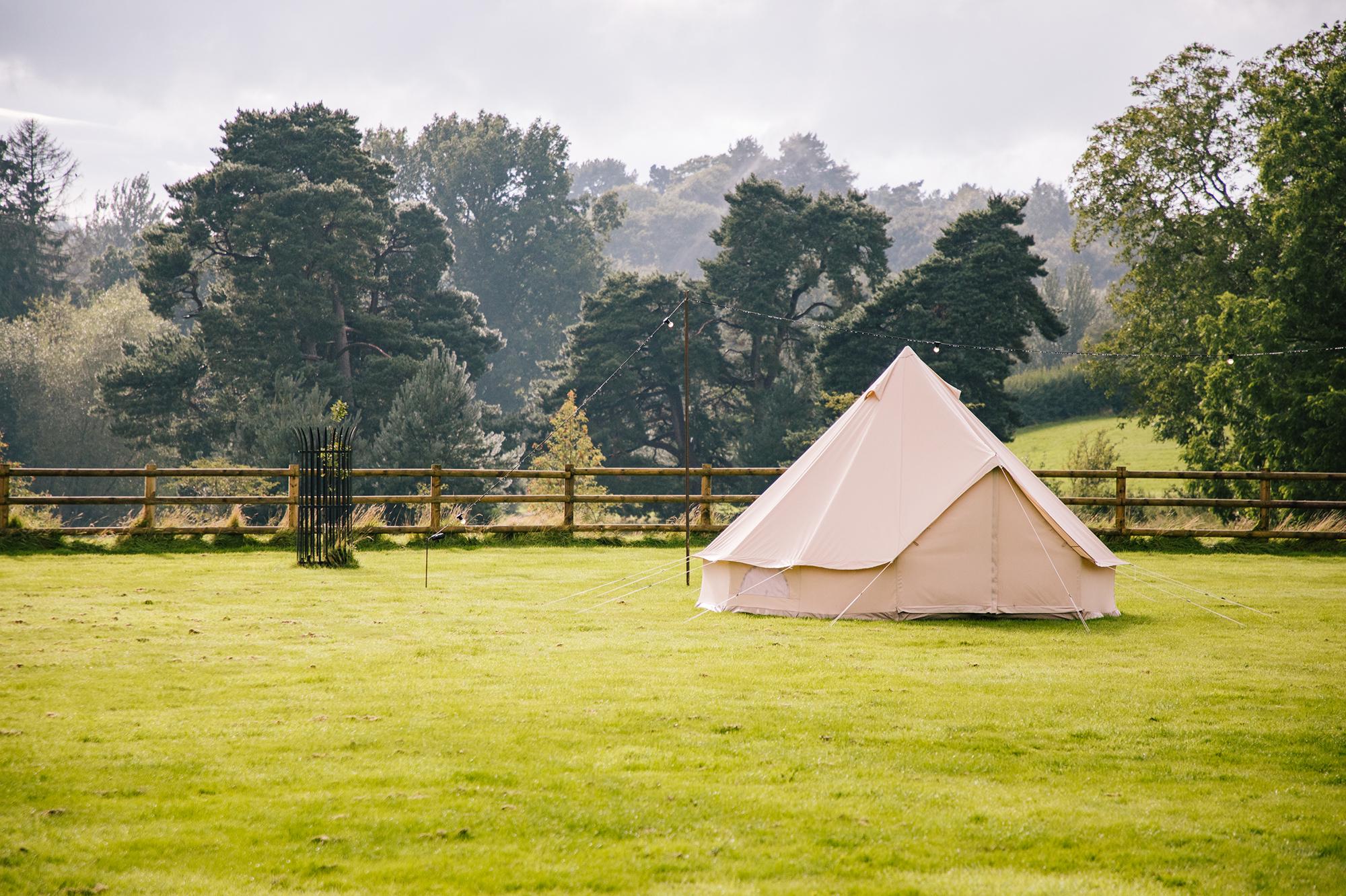 Bell Tent 7 At Hawarden Farm Shop Campsite Cool Camping 24263