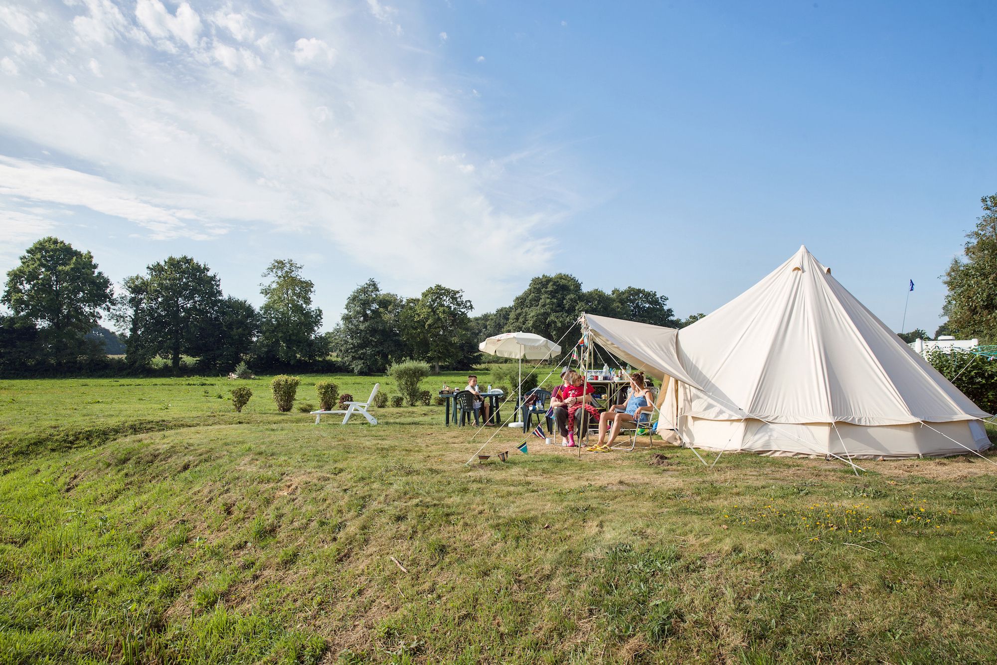 Glamping in Normandy, France