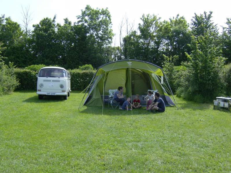 Large grass pitch - campsite 1