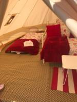 Cherry Blossom, private 6M Bell Tent