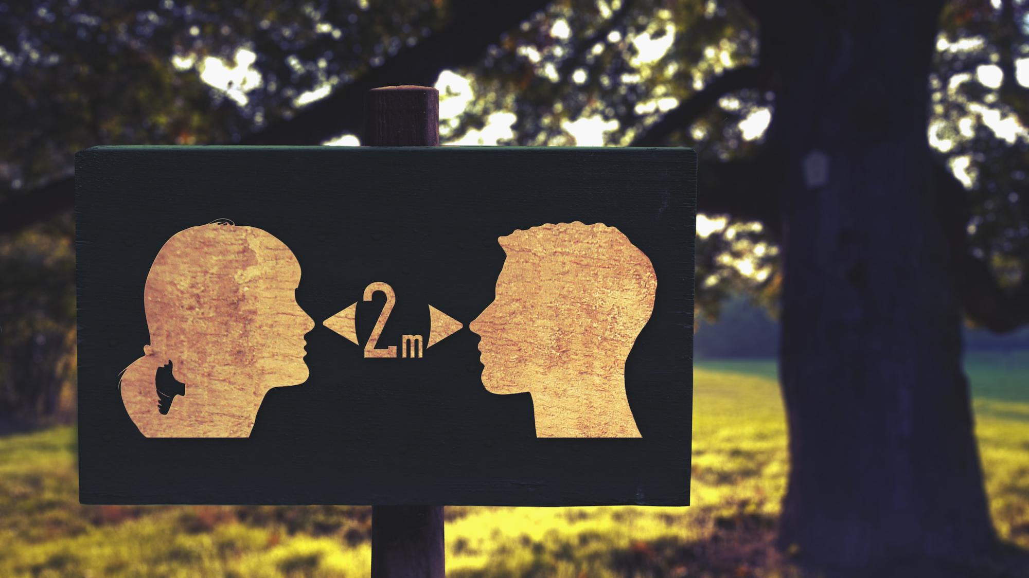 Campsites with social distancing measures in place for 2020