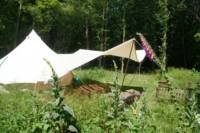 Very private Bell Tent hidden away in one of the Sussex High Weald's loveliest rural retreats.