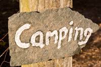 Grass Tent Camping Pitch