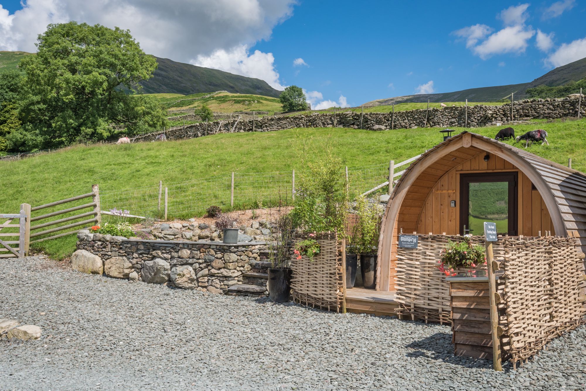 Glamping in Grasmere holidays at Cool Places